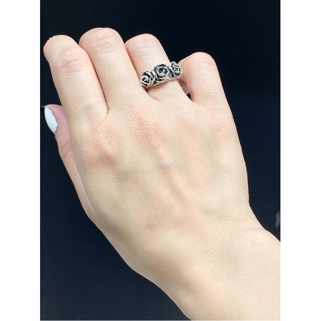 ZOCALO ソカロ ローズ・リング・タイプ2 (シルバー950製) ZZTRS-0754