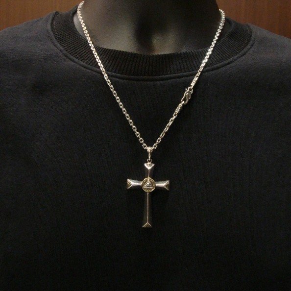 ZOCALO (ソカロ) アイ・オブ・プロビデンス・クロス・ペンダント Eye of Providence cross Pendant