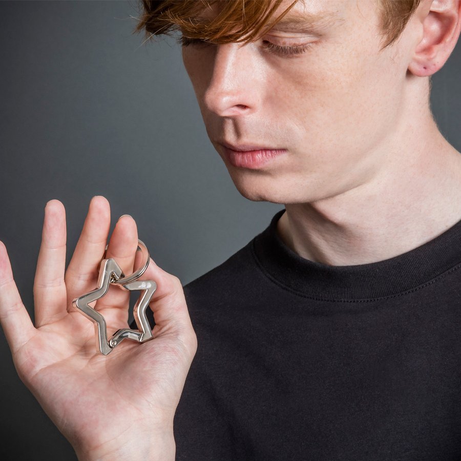 アルテミスキングス ARTEMISKINGS ラージスターカラビナキーリング AKK0003