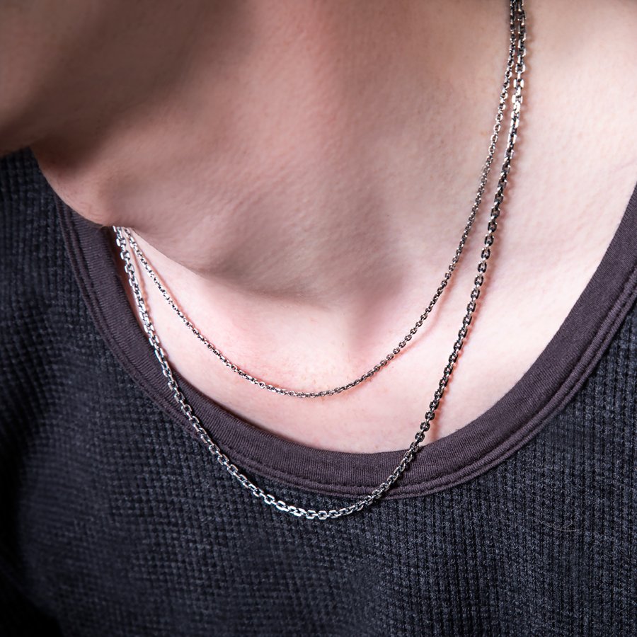 アルテミスキングス ARTEMISKINGS 4面カットAKアズキチェーン1.5mm 45cm(全長) AKCN0012