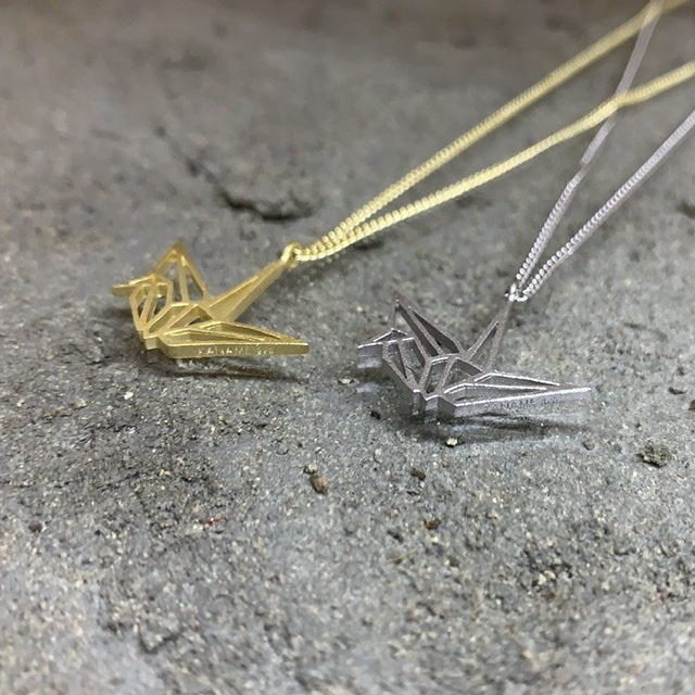 KANAME カナメ 折り鶴 / Oritsuru 和柄アクセサリー