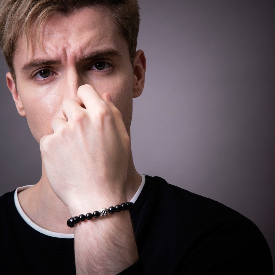 アルテミスクラシック Artemis Classic トレサリーオニキス数珠ブレスレット ACB0115