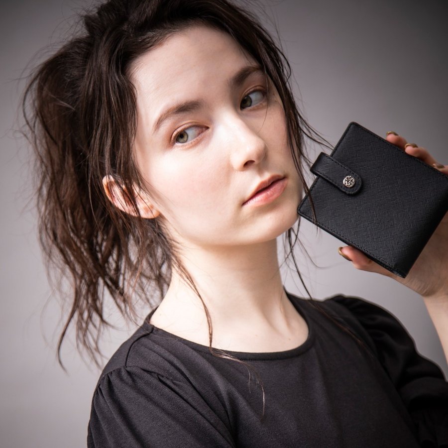 アルテミスクラシック Artemis Classic サフィアーノスリムコンパクトウォレット メンズ ACW0020