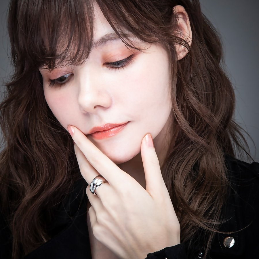 エレノアジュエリー/Elenore Jewelry 3連結シルバーリング ELR0014