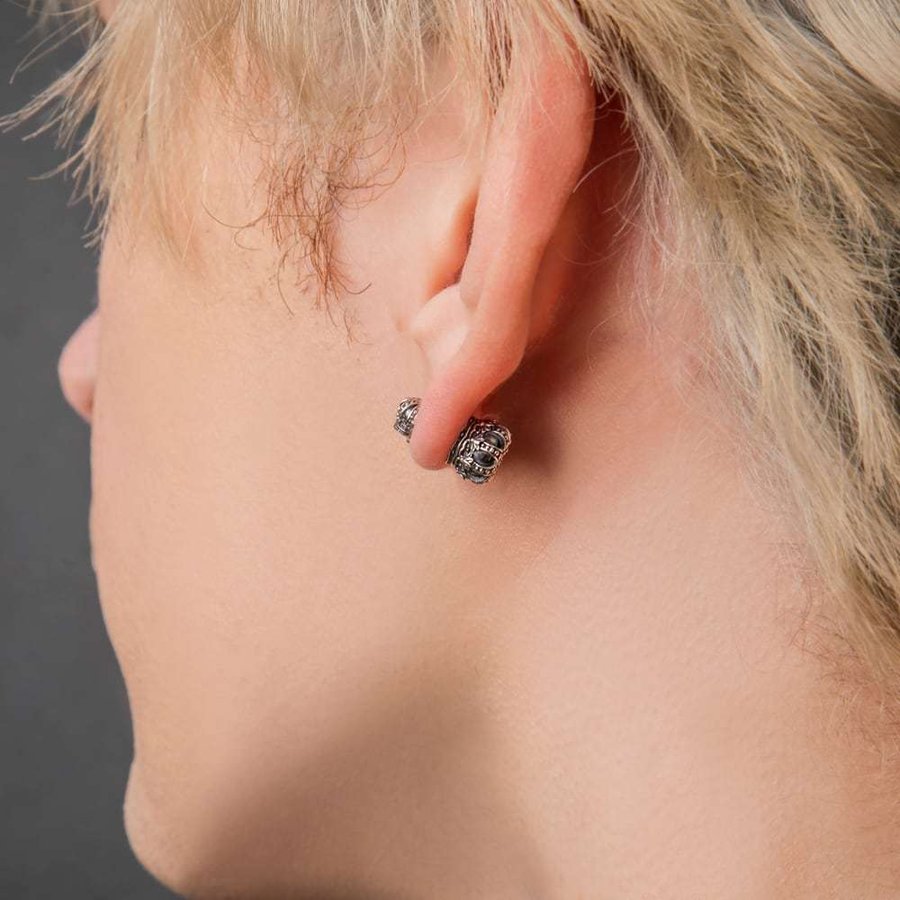 クラウンピアスキャッチ AKE0108 Crown earring catch シルバーアクセサリー Silver jewelry