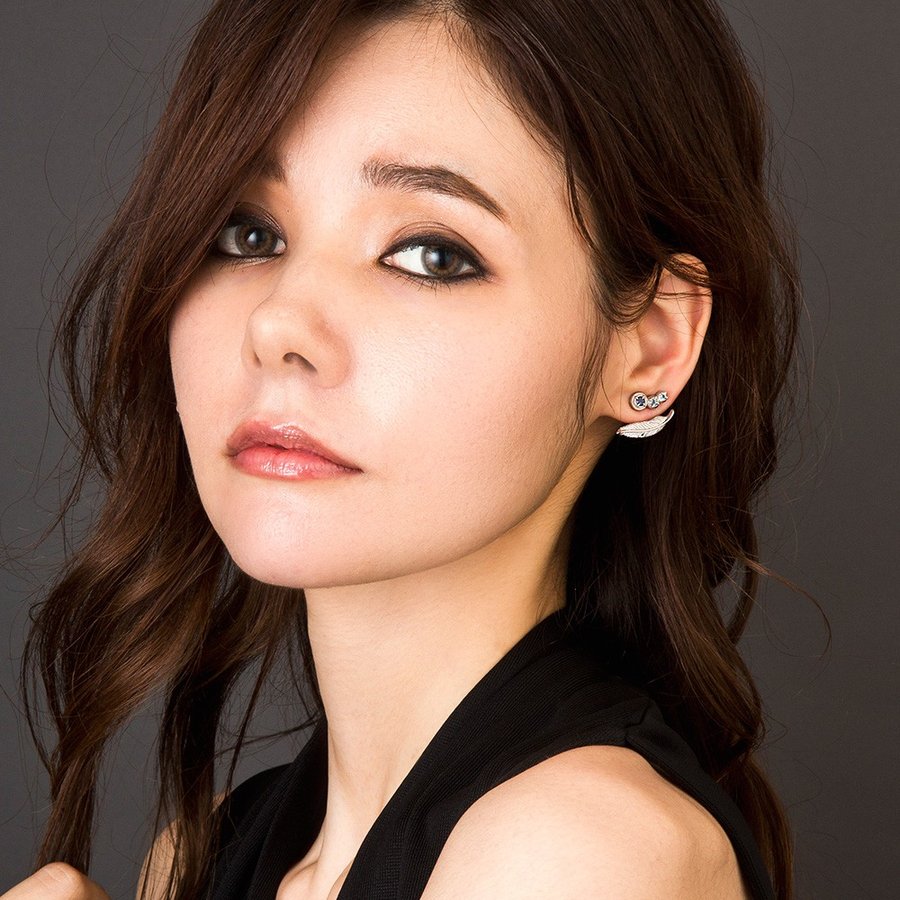 フェザーイヤージャケットピアス/片耳分/ Artemis Classic/アルテミスクラシック (シルバー925製) ace0150