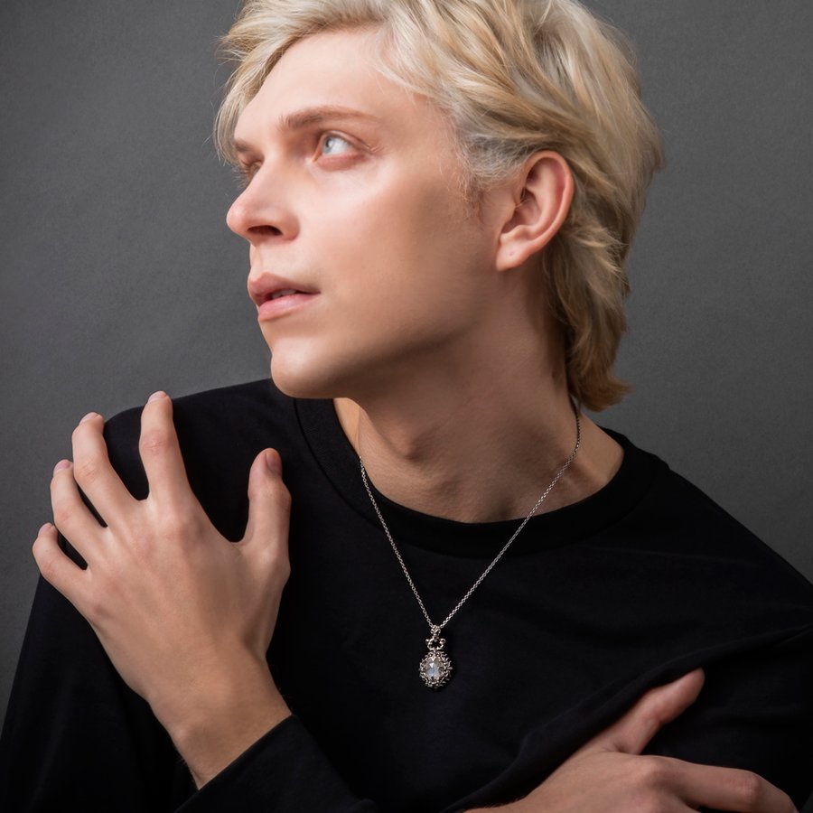 アルテミスクラシック ArtemisClassic ローズカットブルームーンペンダント ACP0361