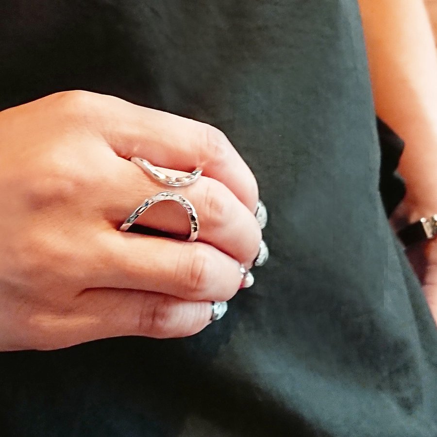 XカフリングS/ Elenoreエレノア×ARTEMIS KINGSアルテミスキングス (シルバー925製) akelr0001