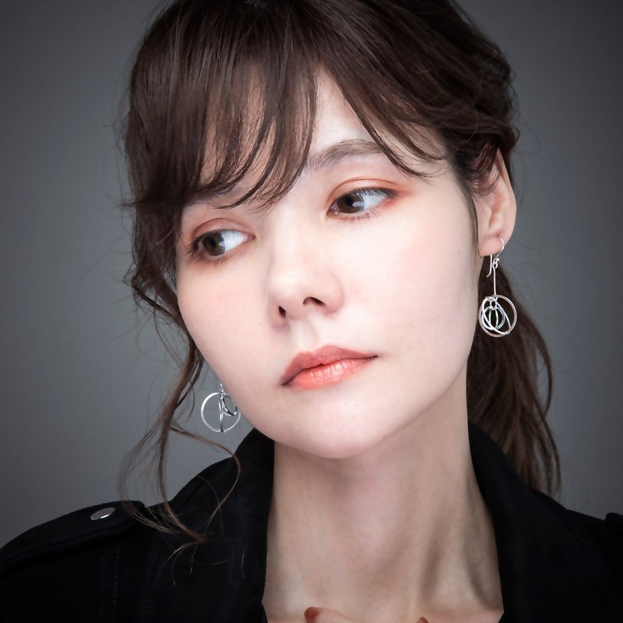 エレノアジュエリー/Elenore Jewelry サークルシルバーピアス1 両耳分 ELE0025