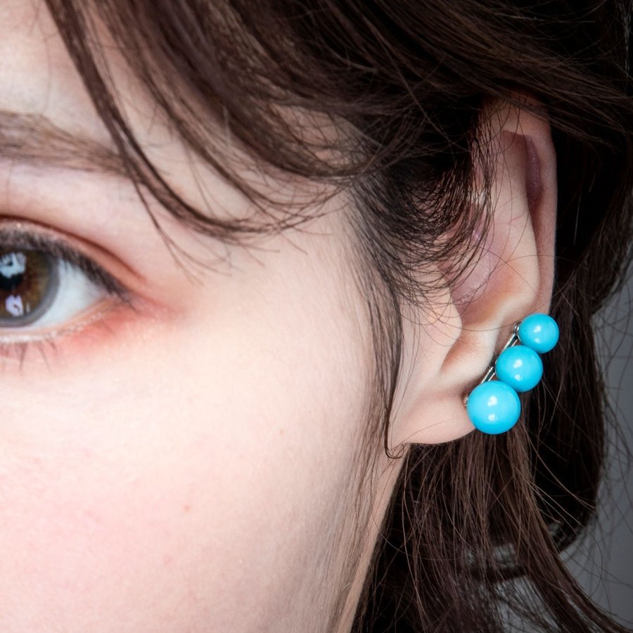 アルテミスクラシック Artemis Classic グラデターコイズピアス 片耳分 メンズ レディース シルバー ACE0158