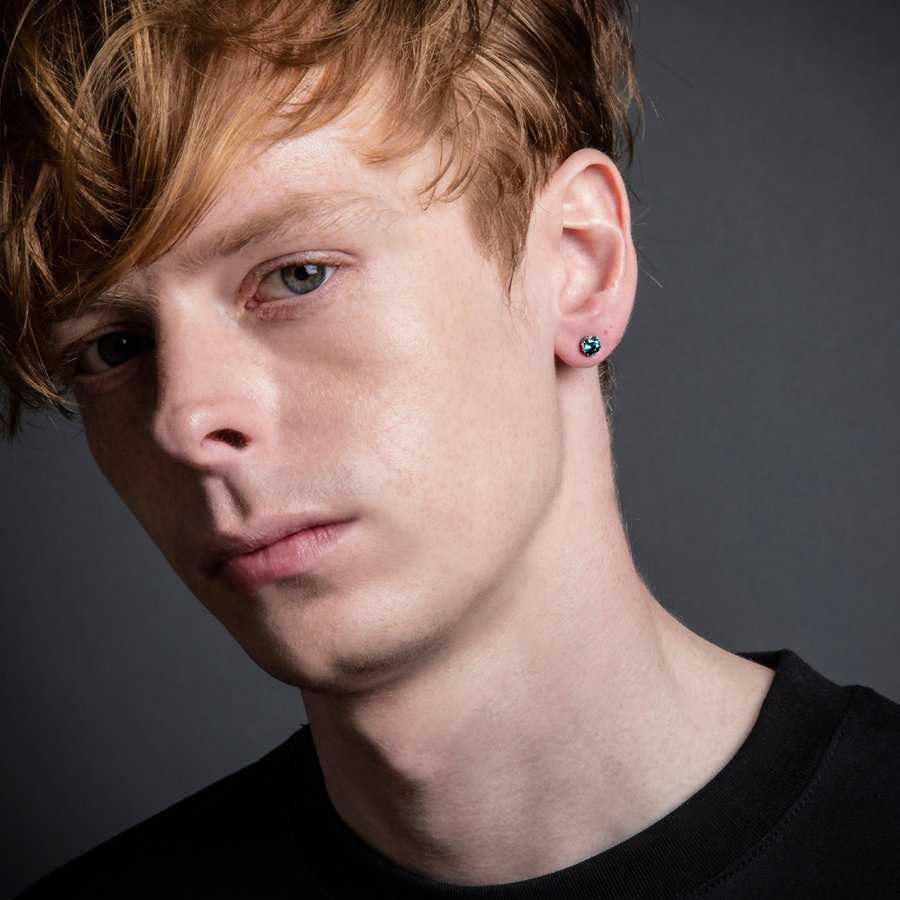 アルテミスクラシック ArtemisClassic ジュエルクラウンピアス ロンドンブルートパーズ 片耳分 シルバー ACE0165