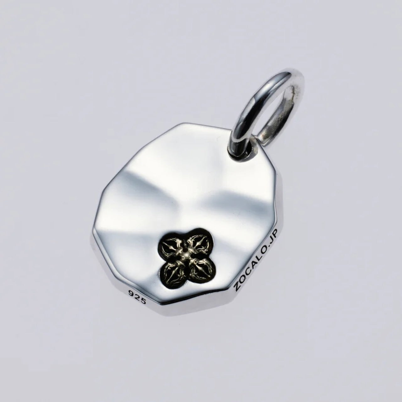 ZOCALO ソカロ 槌目 プレート ペンダント ダブルドージェ Hammered Texture Plate Pendant Double Dorje　
