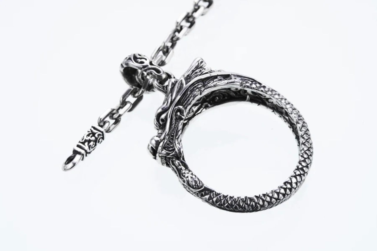 ZOCALO ソカロ ウロボロス ドラゴン ペンダント(L) Ouroboros Dragon Pendant Head (L)