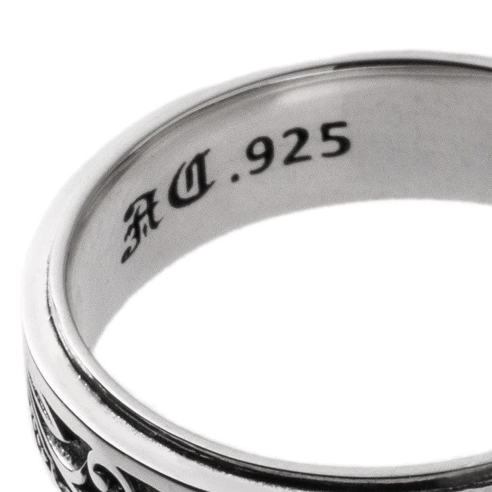 アルテミスクラシック Artemis Classic トロピカルフローラルリング メンズ シルバーリング ACR0281 Tropical floral ring men's silver ring