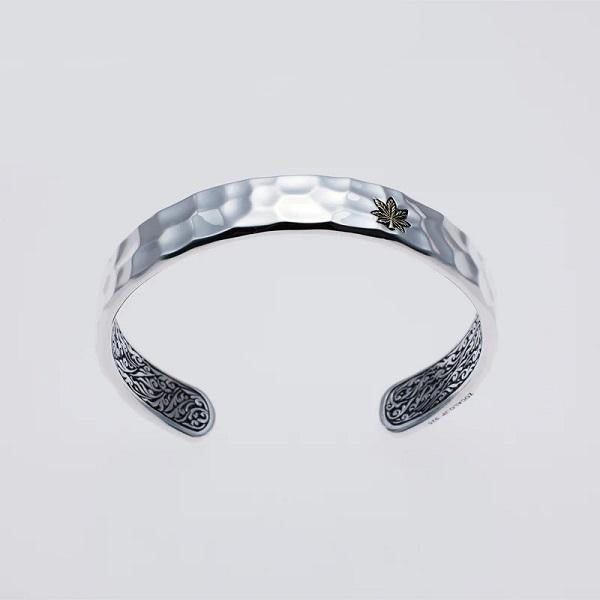ZOCALO (ソカロ) 槌目 バングル リーフ Hammered Texture Bangle Leaf