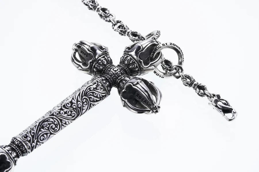 ZOCALO ソカロ クラウン ドージェ クロス ペンダント Crown Dorje Cross Pendant