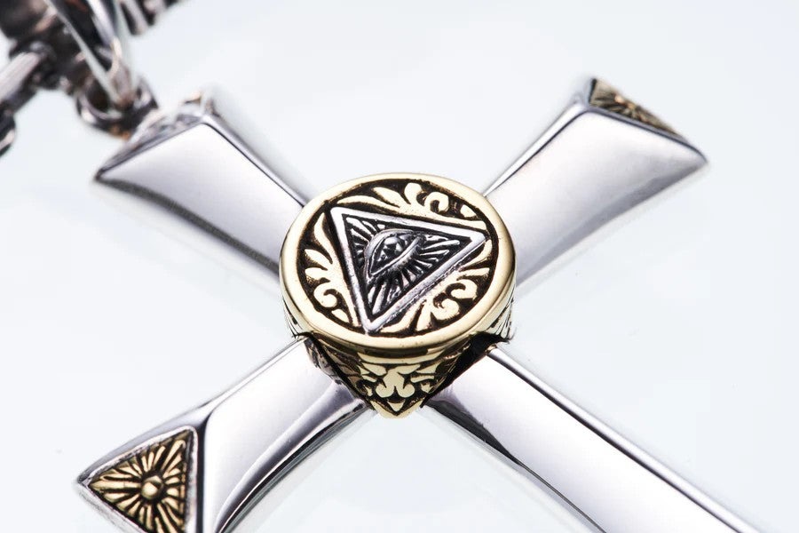 ZOCALO ソカロ アイ オブ プロビデンス クロス ペンダント Eye of Providence cross Pendant