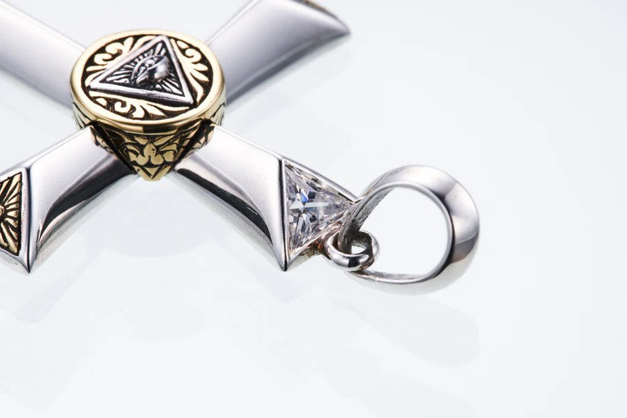 ZOCALO ソカロ アイ オブ プロビデンス クロス ペンダント Eye of Providence cross Pendant
