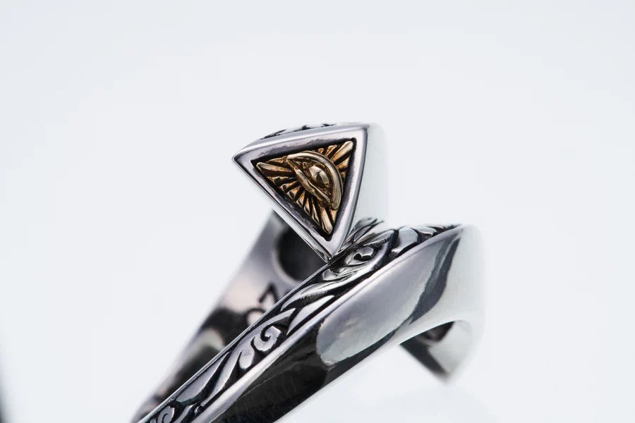 ZOCALO ソカロ アイ オブ プロビデンス スパイラル リング Eye of Providence Spiral Ring