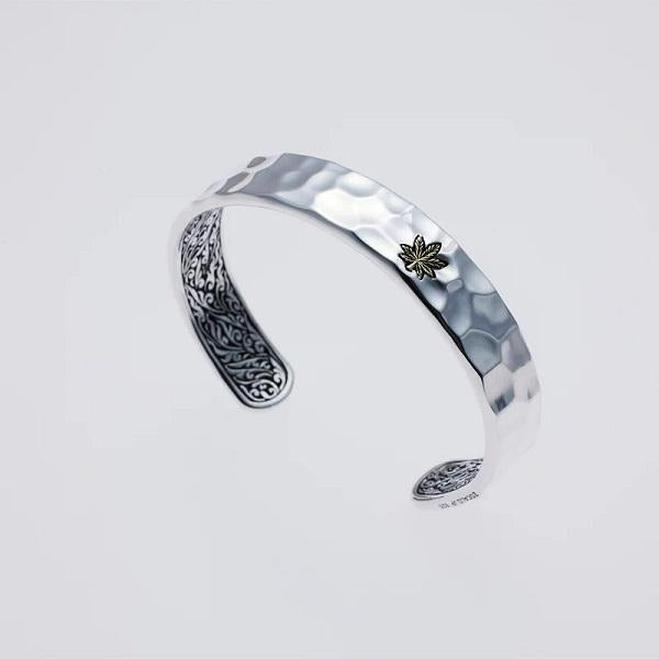ZOCALO (ソカロ) 槌目 バングル リーフ Hammered Texture Bangle Leaf