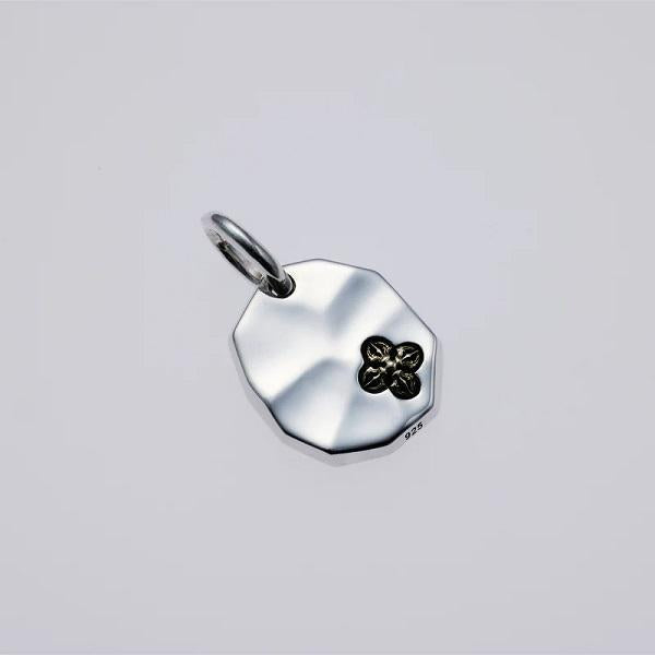 ZOCALO (ソカロ) 槌目 プレート ペンダント  Hammered Texture Plate Pendant 　