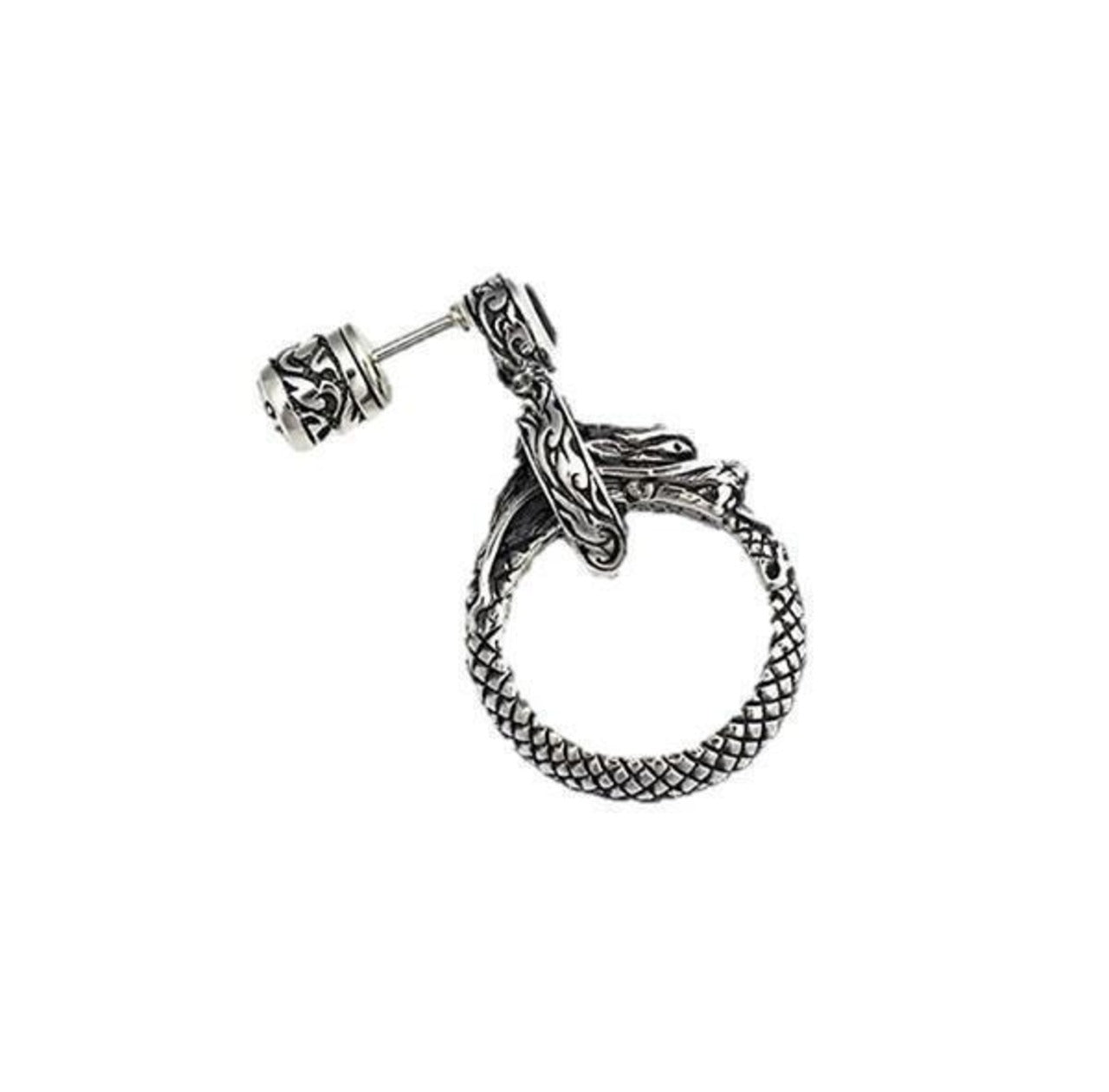 ZOCALO ソカロ ウロボロス ドラゴン ピアス Ouroboros Dragon Stud