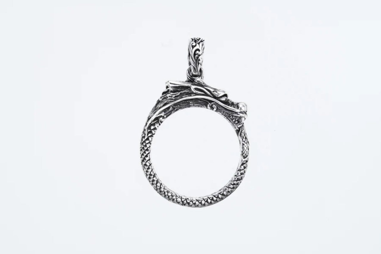 ZOCALO ソカロ ウロボロス ドラゴン ペンダント(L) Ouroboros Dragon Pendant Head (L)