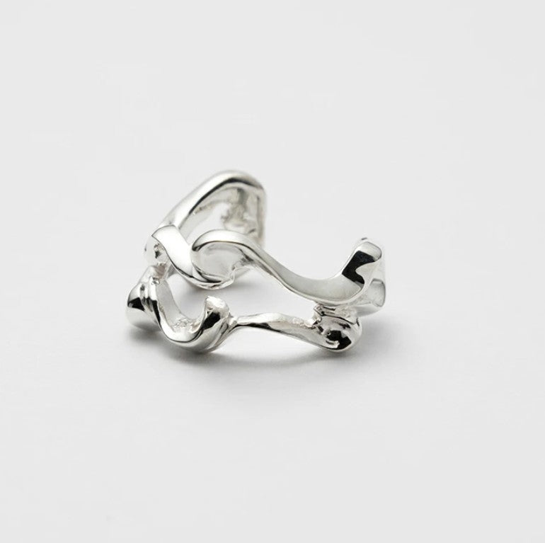 イヤーカフ うねり波 Sサイズ QEC-001