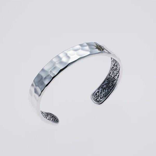ZOCALO (ソカロ) 槌目 バングル リーフ Hammered Texture Bangle Leaf