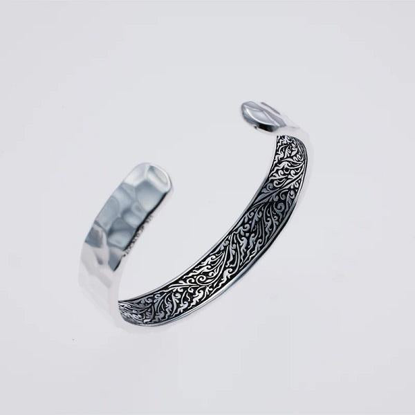 ZOCALO (ソカロ) 槌目 バングル リーフ Hammered Texture Bangle Leaf