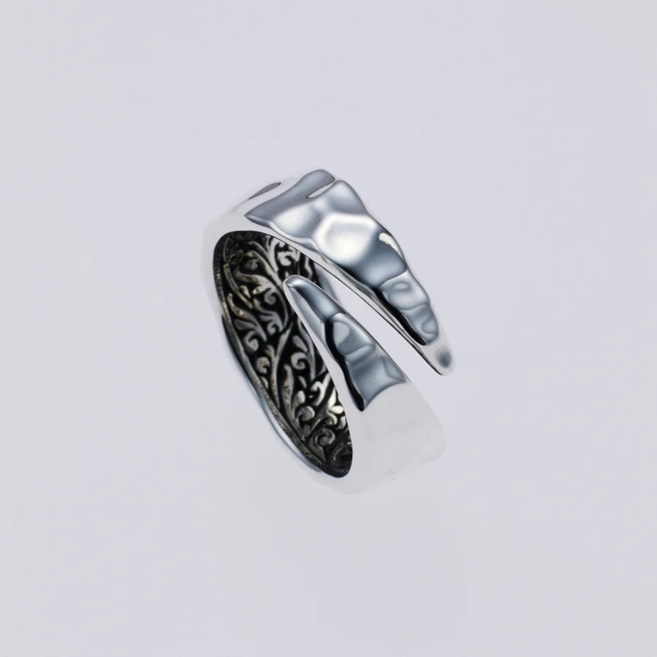 ZOCALO ソカロ 槌目 リング リーフ Hammered Texture Ring Leaf