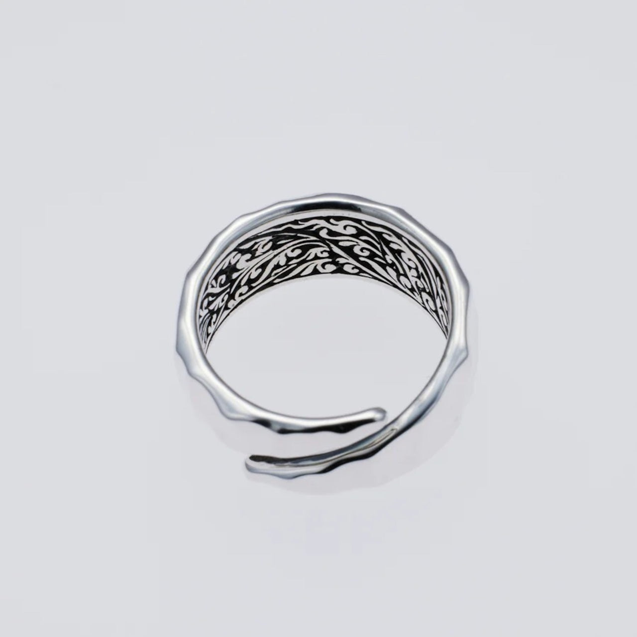 ZOCALO ソカロ 槌目 リング ダブル ドージェ Hammered Texture Ring Double Dorje
