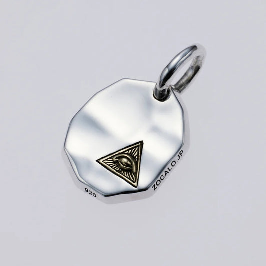 ZOCALO ソカロ 槌目 プレート ペンダント アイ オブ プロビデンス Hammered Texture Plate Pendant Eye of Providence