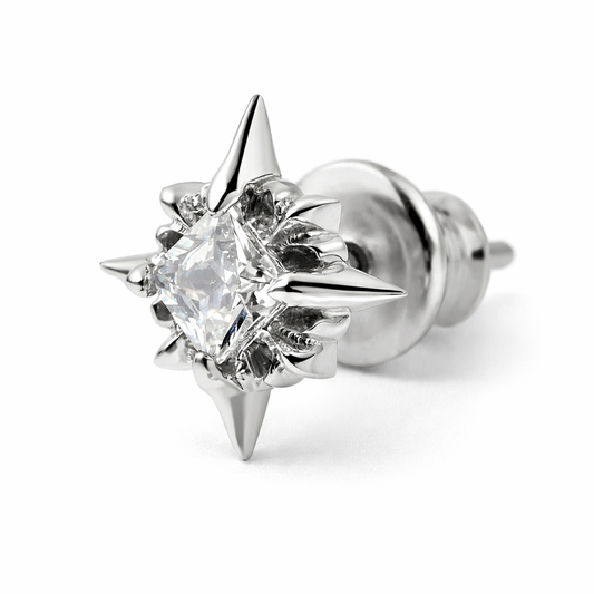 RAYピアスWH 片耳分 Artemis Classic アルテミスクラシック (シルバー925製) ace0088