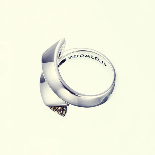 ZOCALO ソカロ アイ オブ プロビデンス スパイラル リング Eye of Providence Spiral Ring