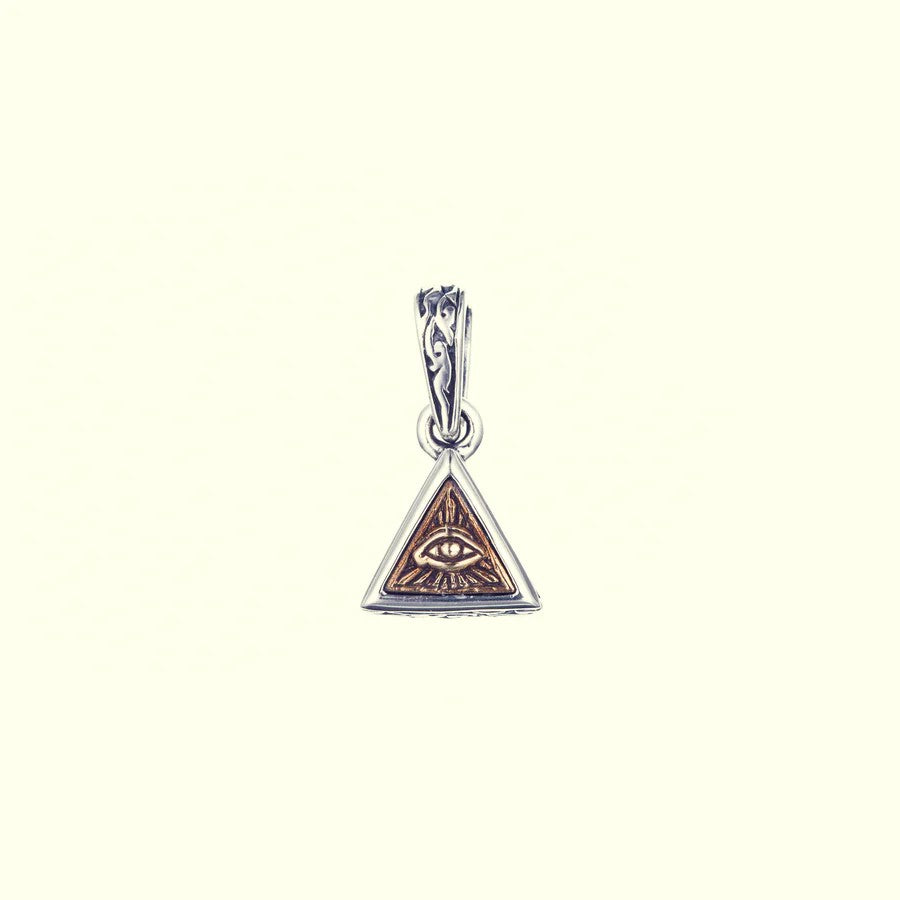 ZOCALO ソカロ アイ オブ プロビデンス チャーム ホワイトCZ Eye of Providence Charm WhiteCZ