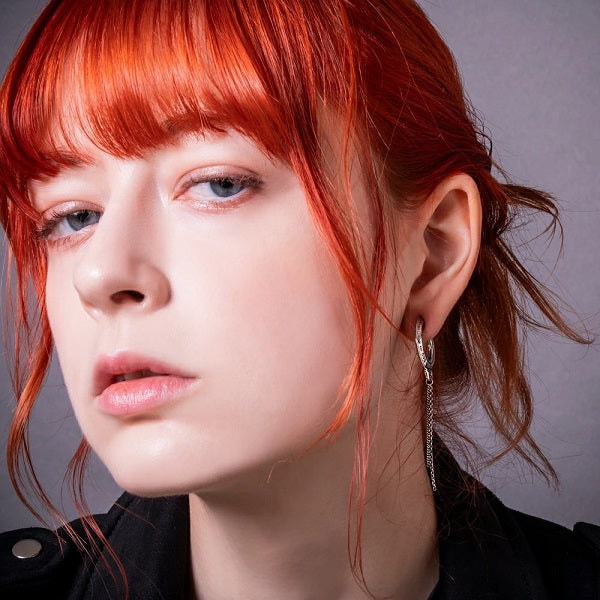 アルテミスクラシック ArtemisClassic ダブルチェーンフープピアス 片耳分 ACE0207