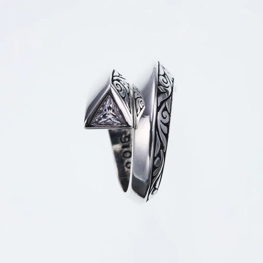 ZOCALO ソカロ アイ オブ プロビデンス スパイラル リング Eye of Providence Spiral Ring