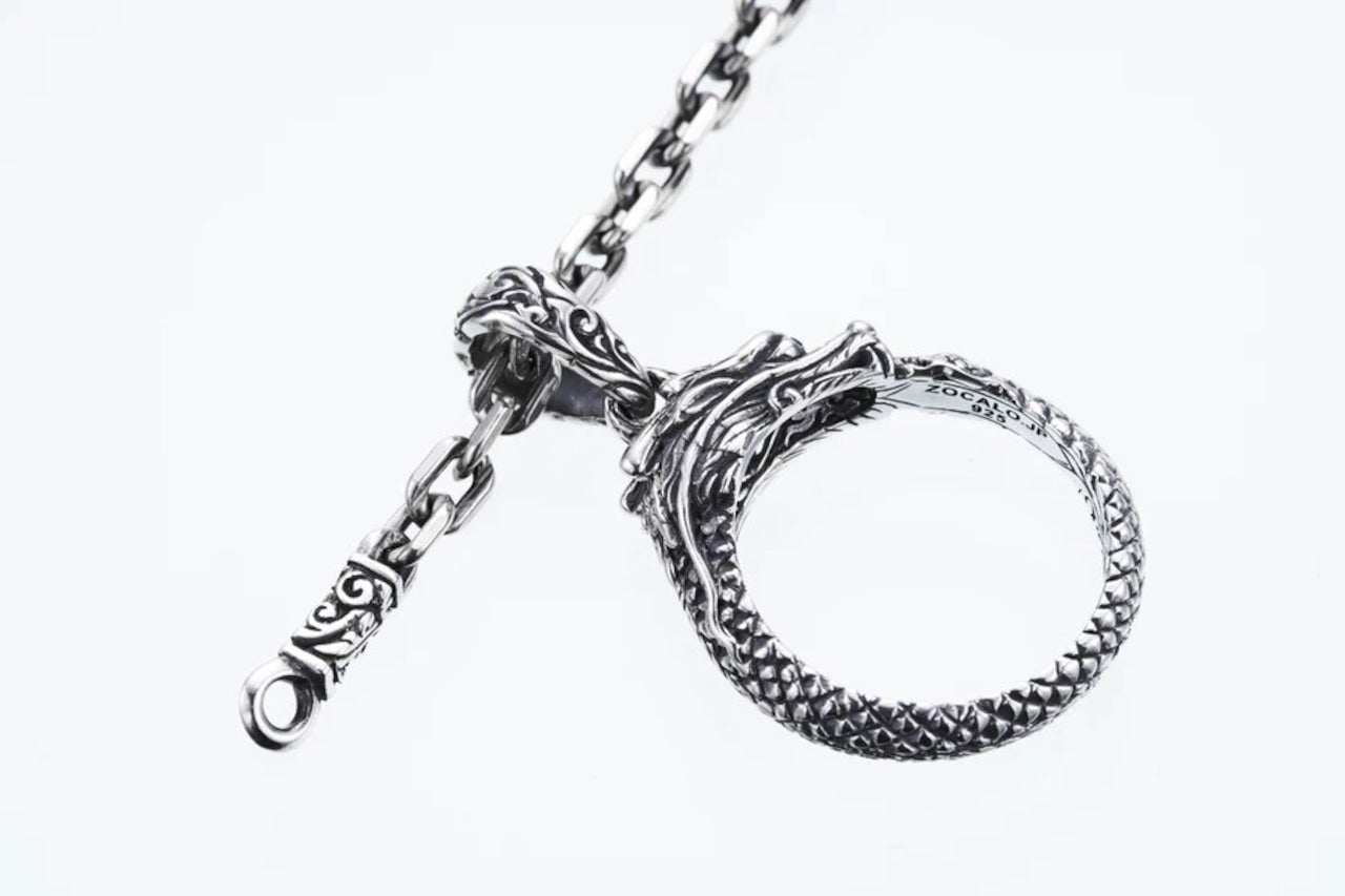 ZOCALO ソカロ ウロボロス ドラゴン ペンダント(S) Ouroboros Dragon Pendant(S)