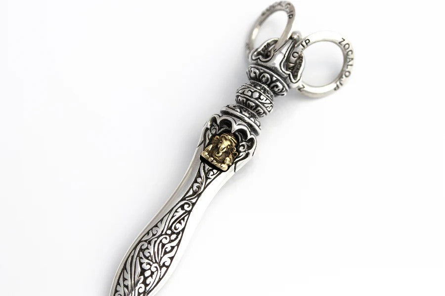 ZOCALO ソカロ クラウン ドージェ ソード ペンダント(XS) Crown Dorje Sword Pendant(XS)