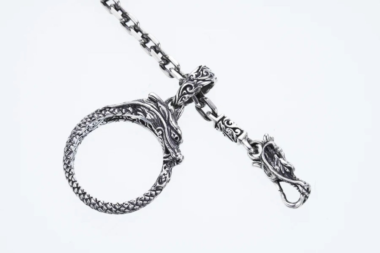 ZOCALO ソカロ ウロボロス ドラゴン ペンダント(S) Ouroboros Dragon Pendant(S)