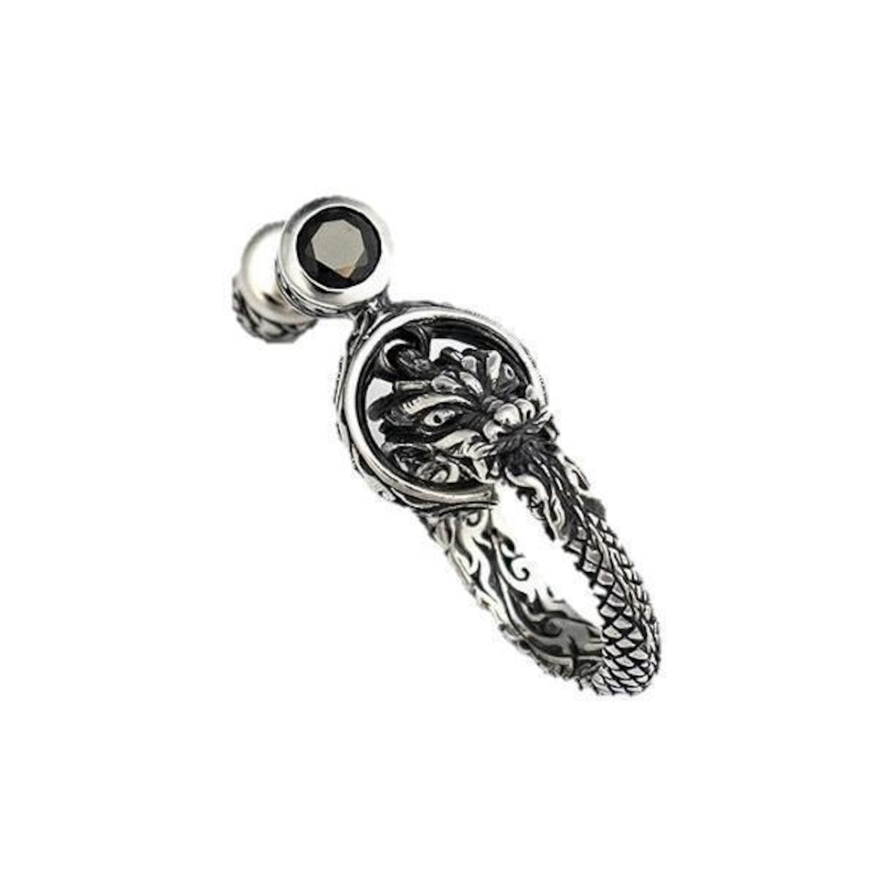 ZOCALO ソカロ ウロボロス ドラゴン ピアス Ouroboros Dragon Stud