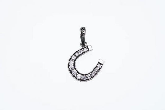 ZOCALO ソカロ ホースシュー ペンダント ホワイトCZ Horse Shoe Charm White CZ