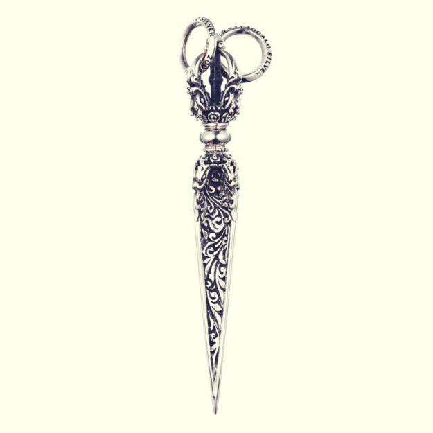 ZOCALO ソカロ チベタン ドラゴン ドージェ ダガー ペンダント(L) Tibetan Dragon Dorje Dagger Pendant(L)