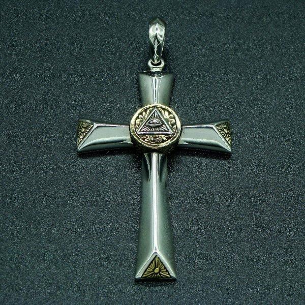 ZOCALO ソカロ アイ オブ プロビデンス クロス ペンダント Eye of Providence cross Pendant