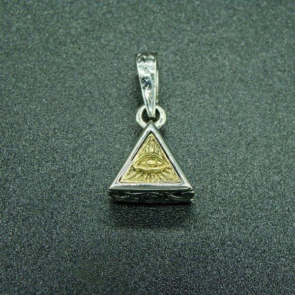 ZOCALO ソカロ アイ オブ プロビデンス チャーム ホワイトCZ Eye of Providence Charm WhiteCZ