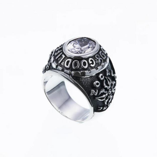 ZOCALO ソカロ ベビー カレッジリング ペンダント(ホワイトCZ) Baby College Rind Pendant (White CZ)