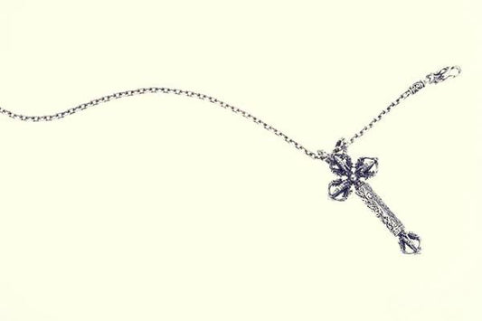 ZOCALO ソカロ チベタン ドラゴン ドージェ クロス ペンダント(S) Tibetan Dragon Dorje Cross Pendant(S)