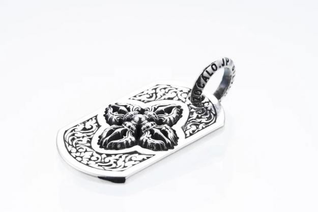 ZOCALO ソカロ ダブル ドージェ ドッグタグ ペンダント Double Dorje Dog Tag Pendant
