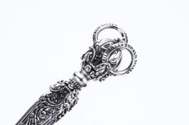 ZOCALO ソカロ チベタン ドラゴン ドージェ ダガー ペンダント(L) Tibetan Dragon Dorje Dagger Pendant(L)
